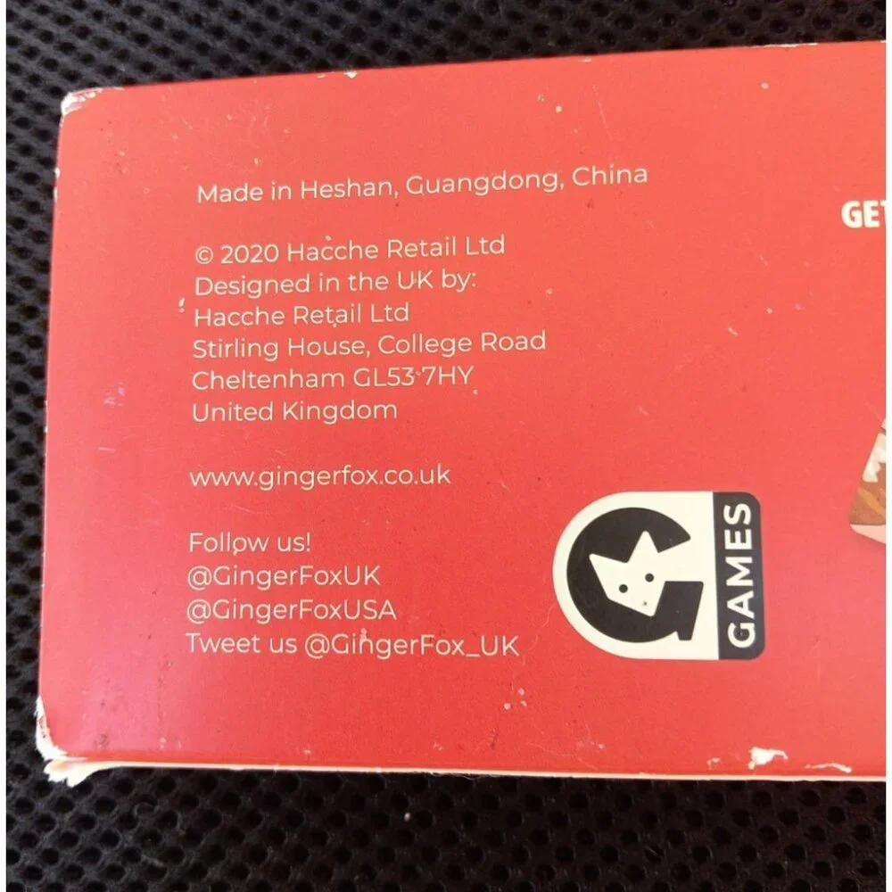 Dog Dominoes Card Game  Ginger Fox UK Age 6+‎